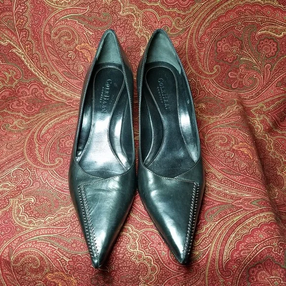 COLE HAAN black kitten heels 7B ⤵️ - Picture 3 of 9